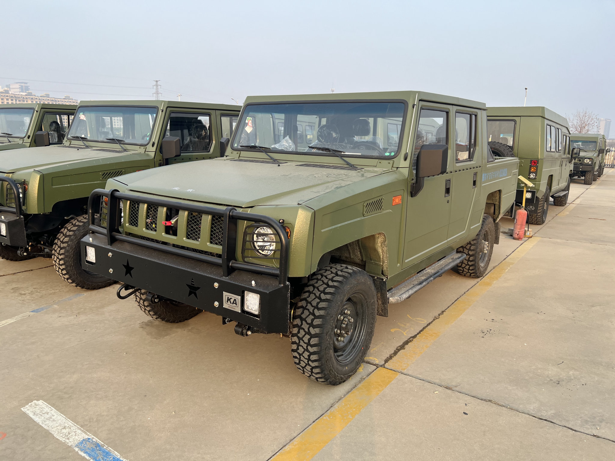 井下4人运料车 矮顶FL-0.5(D)